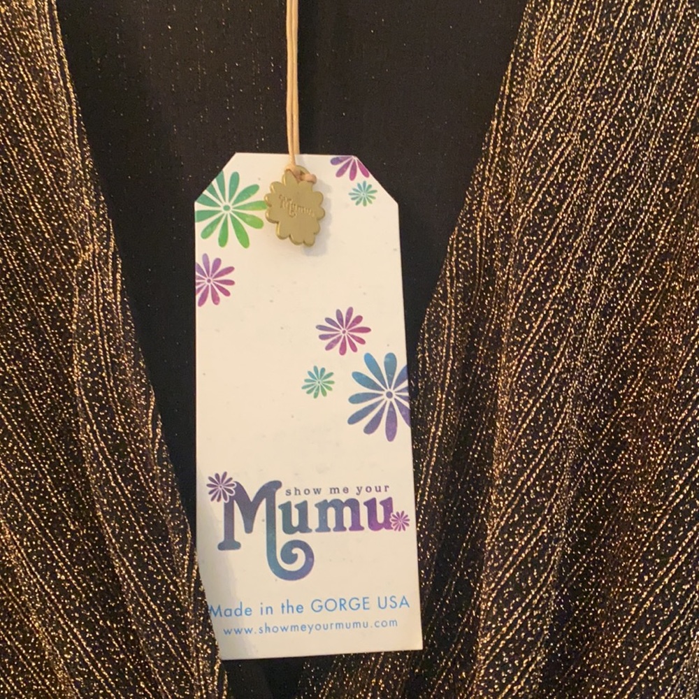 Show Me Your Mumu Get Twisted Dress - Gold - Picture 3 of 6